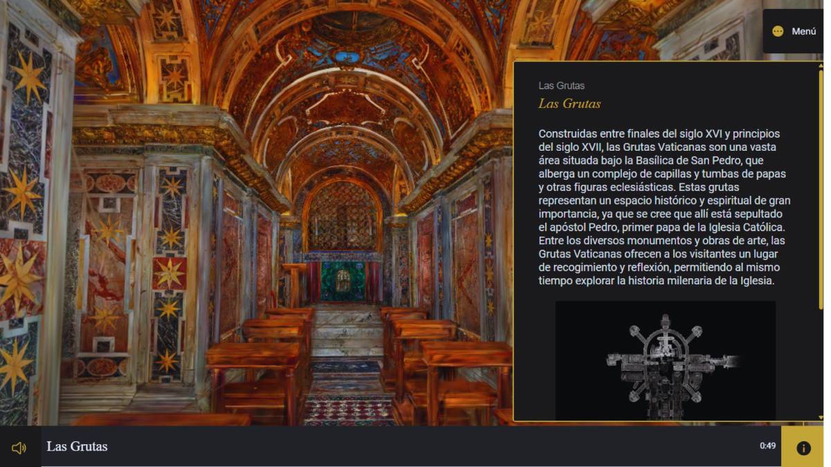 Basílica de San Pedro: Conozca con un tour guiado en 3D todos sus rincones