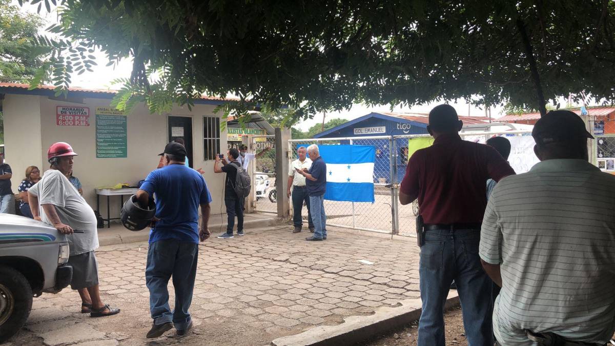 Toma de las instalaciones del hospital de Olanchito, Yoro.