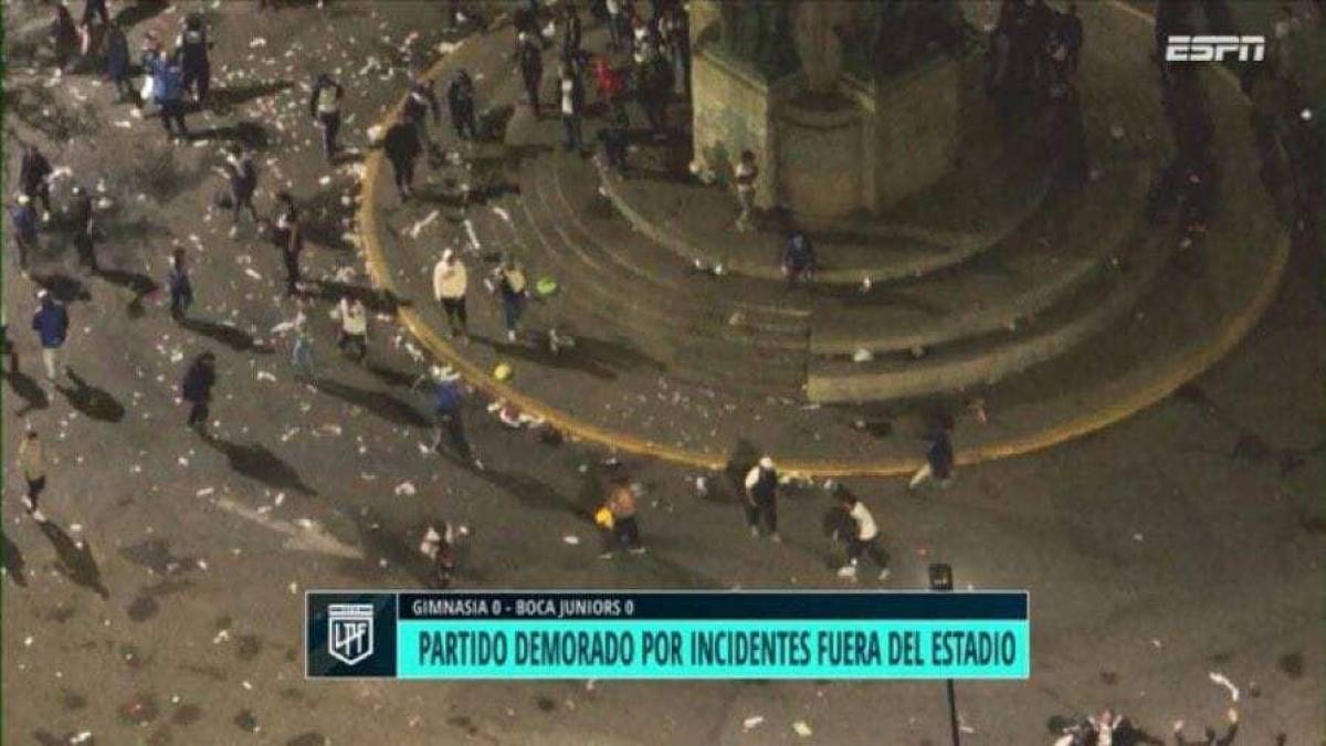Exjugador muere por los incidentes entre Gimnasia y Boca en Argentina