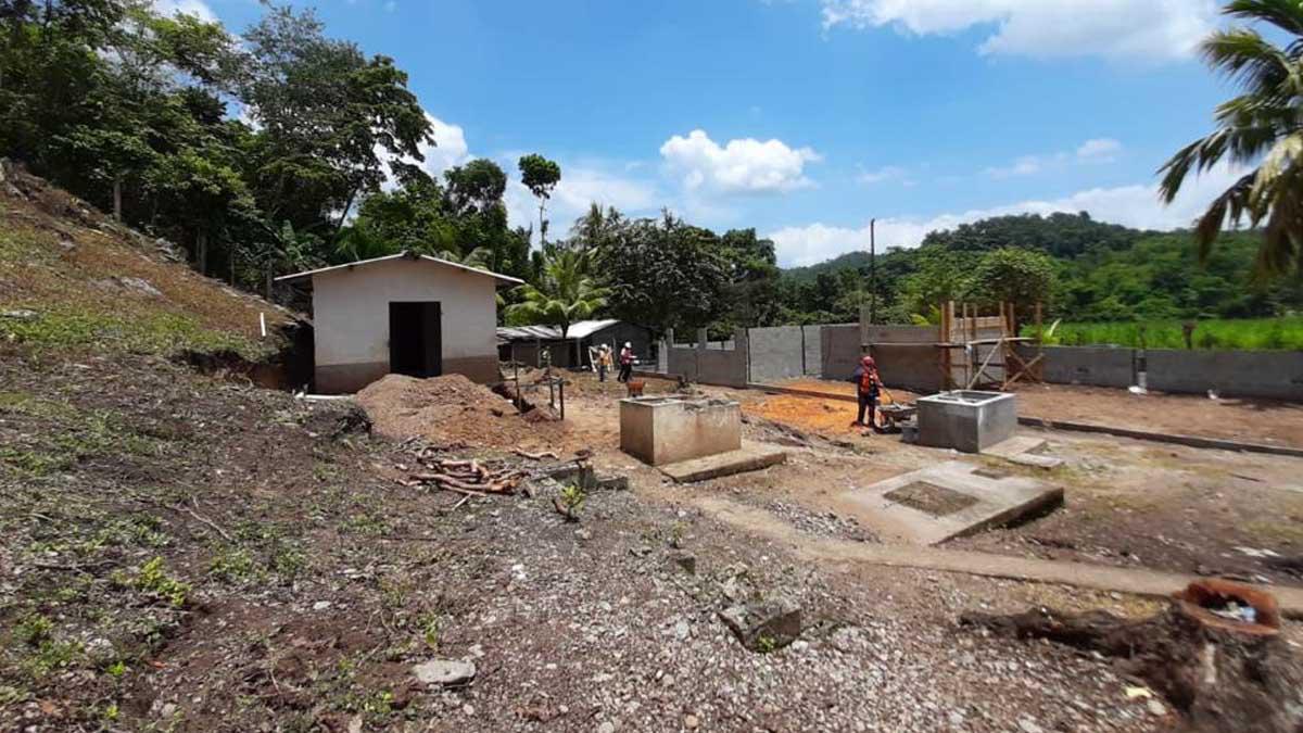 Invierten L1.9 millones en remodelación de centro básico en Macuelizo, Santa Bárbara