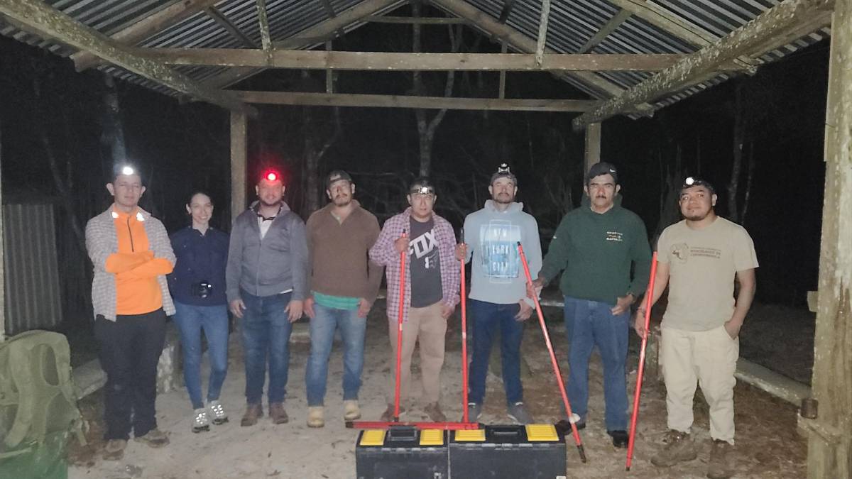 Monitoreo biológico con los consejos comanejantes en la microcuenca Cerro Negro.