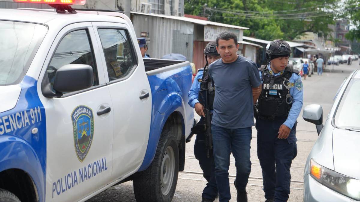 Capturan a mexicano por sustraer con celular más de L190 mil de cajeros automáticos en SPS
