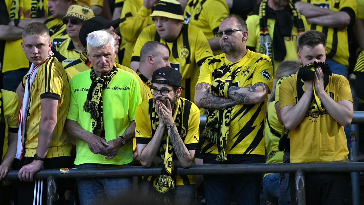 Las dolorosas imágenes del Borussia Dortmund: Reus y Bellingham hundidos