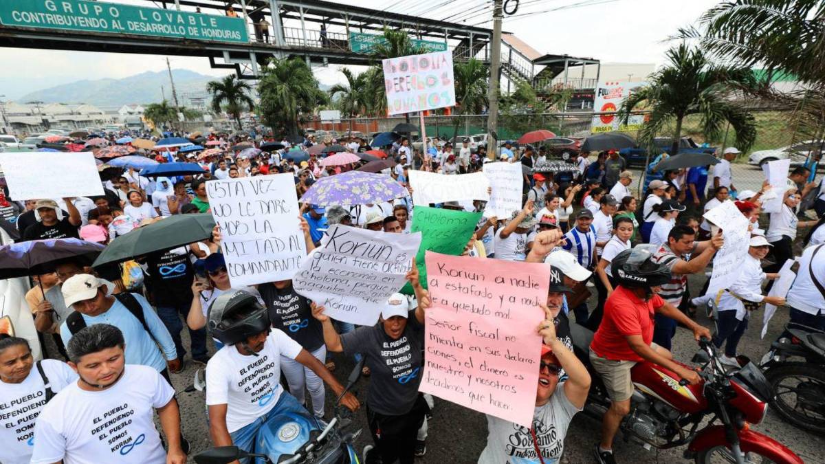 Descongelen cuentas: así fue la marcha de Koriun Inversiones en Choloma