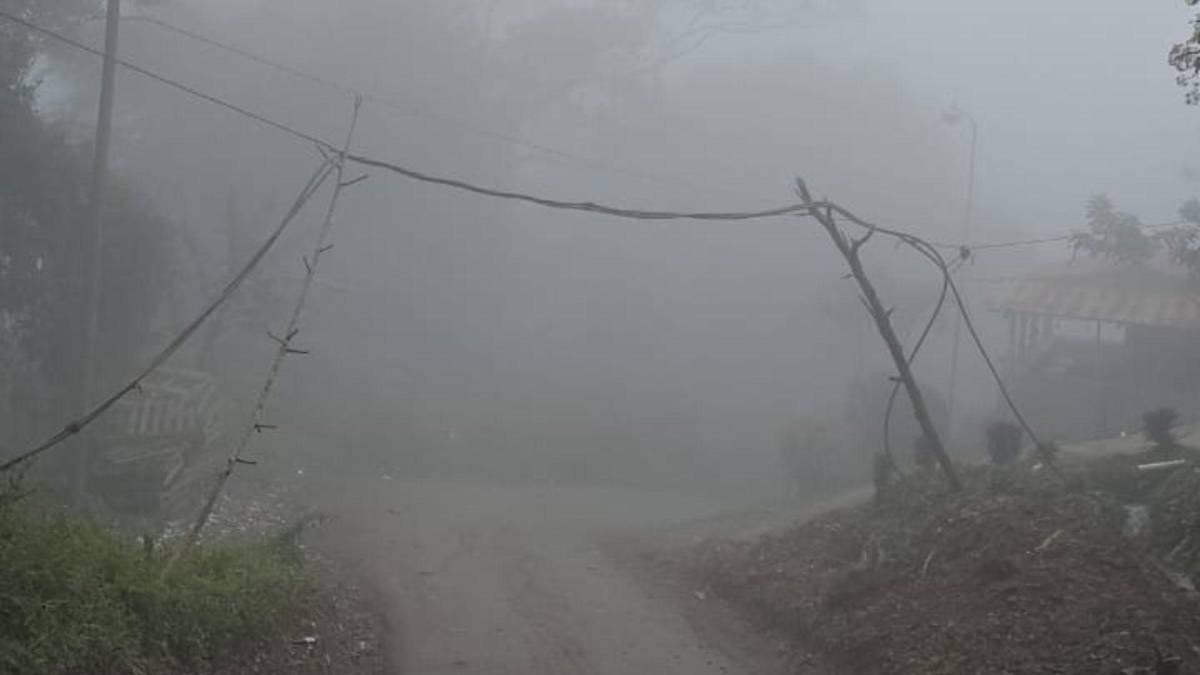 El termómetro está a 9 grados centígrados... y no es en La Esperanza, Intibucá