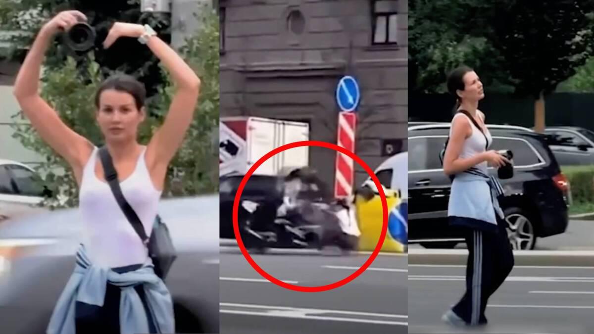 Fotógrafa rusa Ksenia Dobromilova muere al ser atropellada mientras grababa una escena