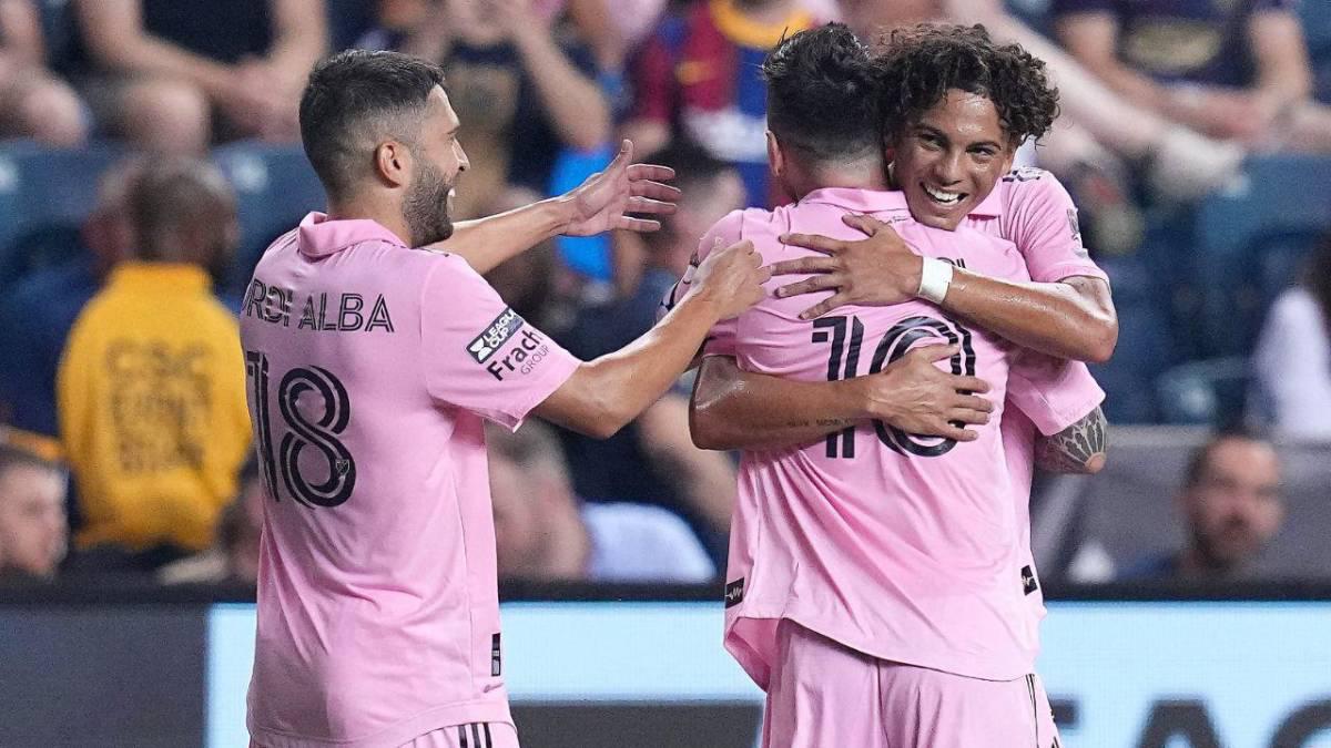 David Ruiz reveló el momento emocionante que sintió cuando Messi lo abrazó tras anotar un gol en la Leagues Cup.