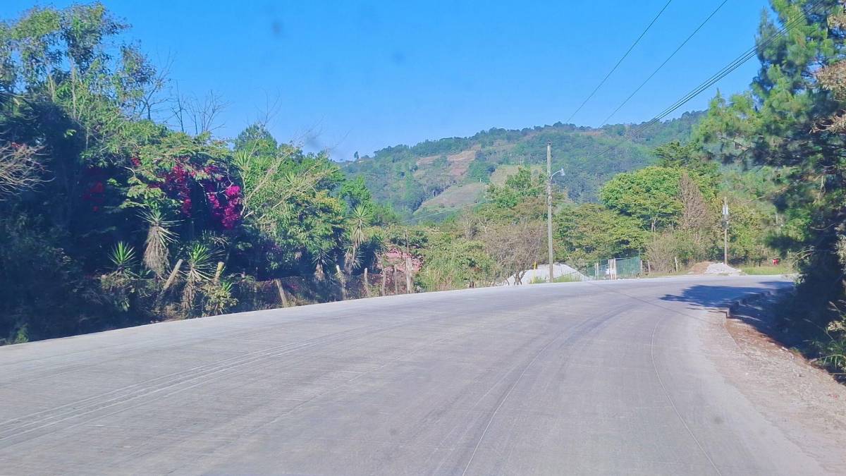 ¿Quiere viajar a La Esperanza?, así está ya su nueva carretera