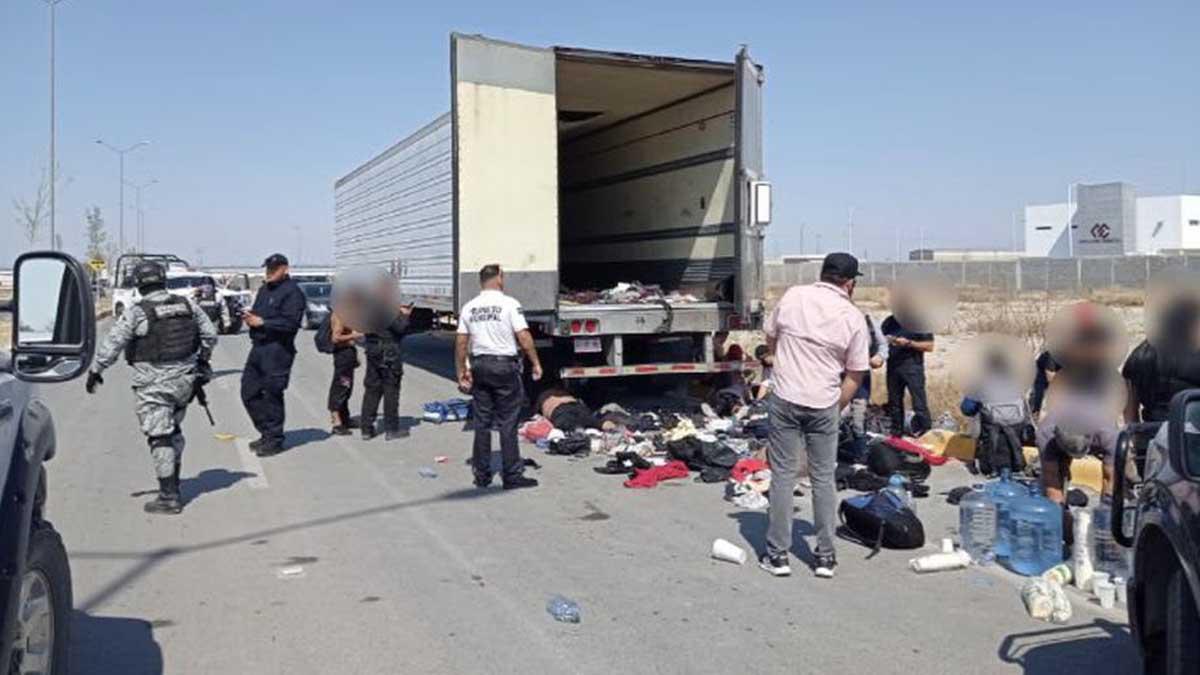 Hondureño cuenta la pesadilla de viajar 18 horas en un tráiler rumbo a Estados Unidos