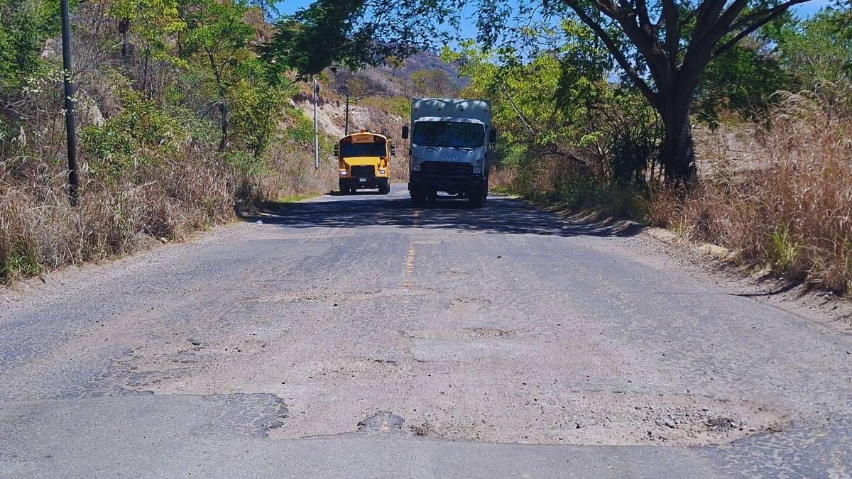 Si viaja a La Paz, Marcala o La Esperanza tenga cuidado: así están sus carreteras