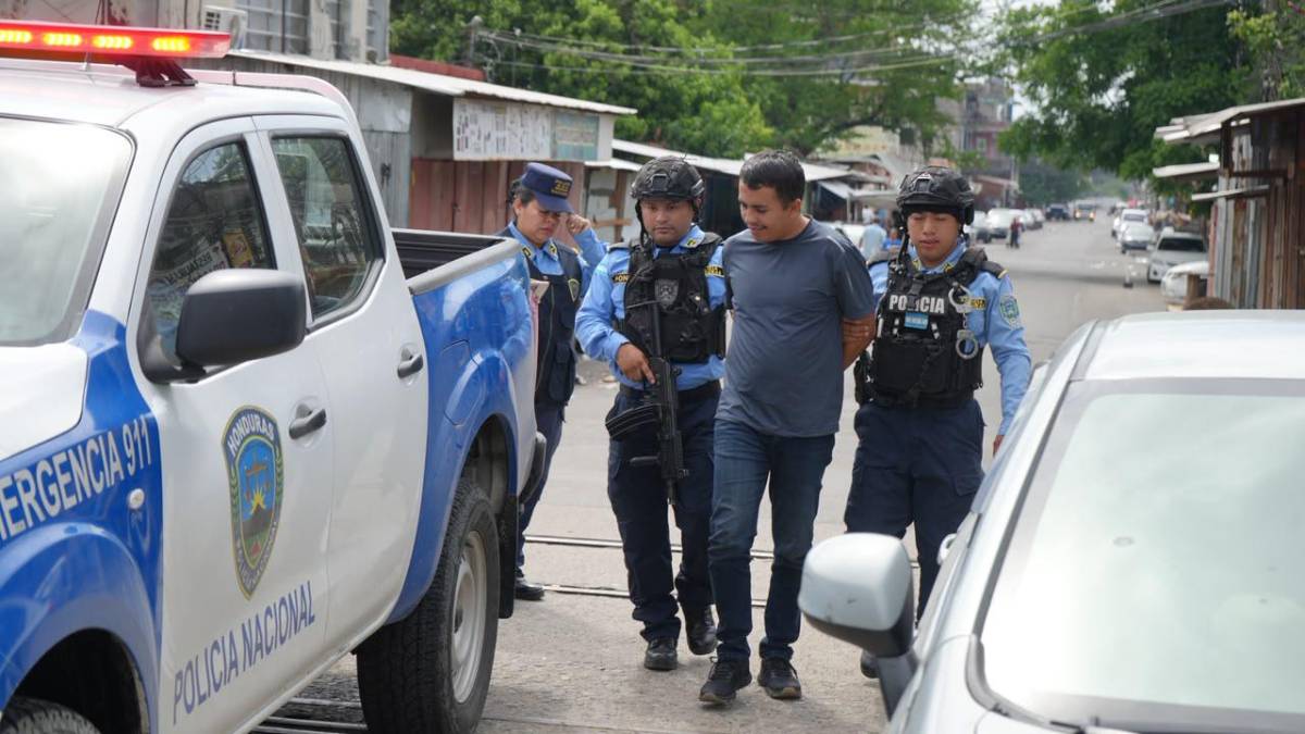 Capturan a mexicano por sustraer con celular más de L190 mil de cajeros automáticos en SPS