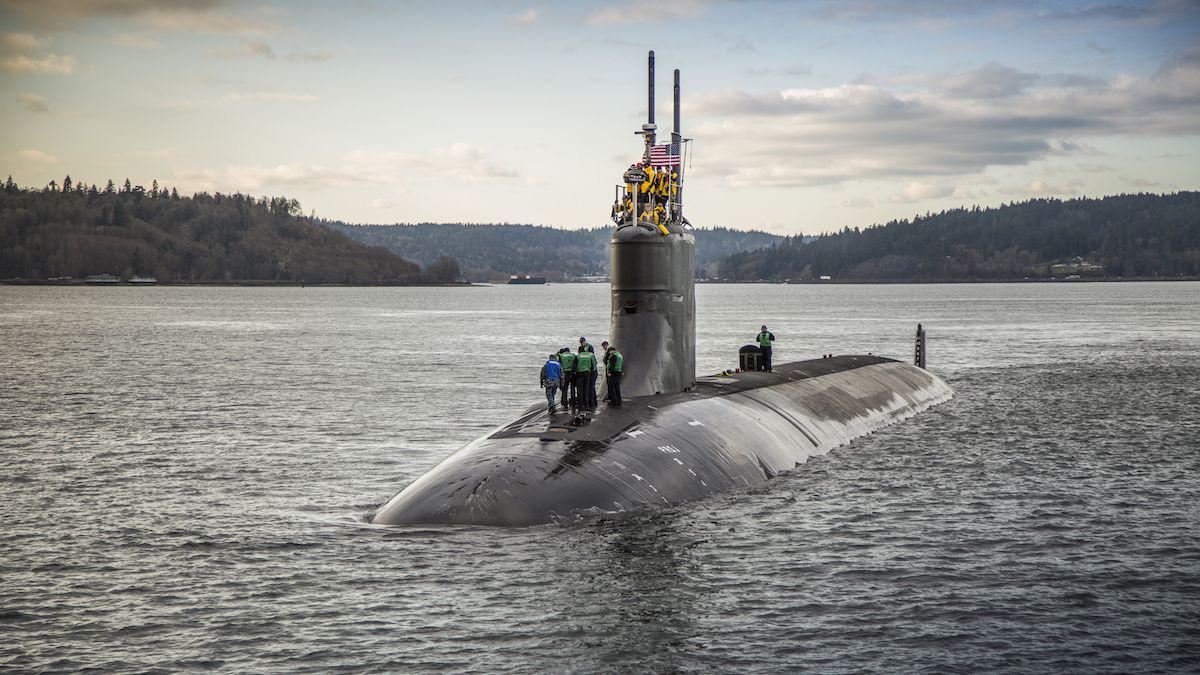 Submarino nuclear de EEUU choca con objeto no identificado en mar de China