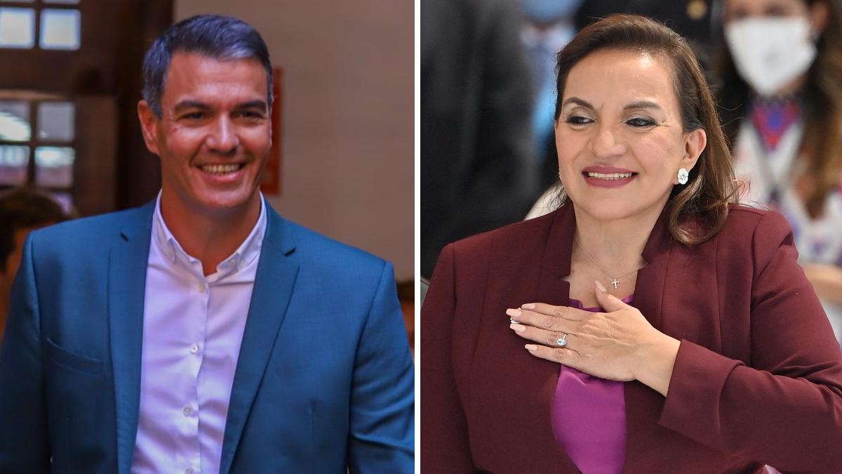 Pedro Sánchez y Xiomara Castro se reunirán la próxima semana en Tegucigalpa
