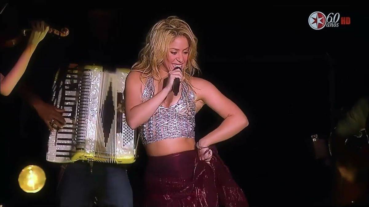 Looks memorables de Shakira en giras pasadas