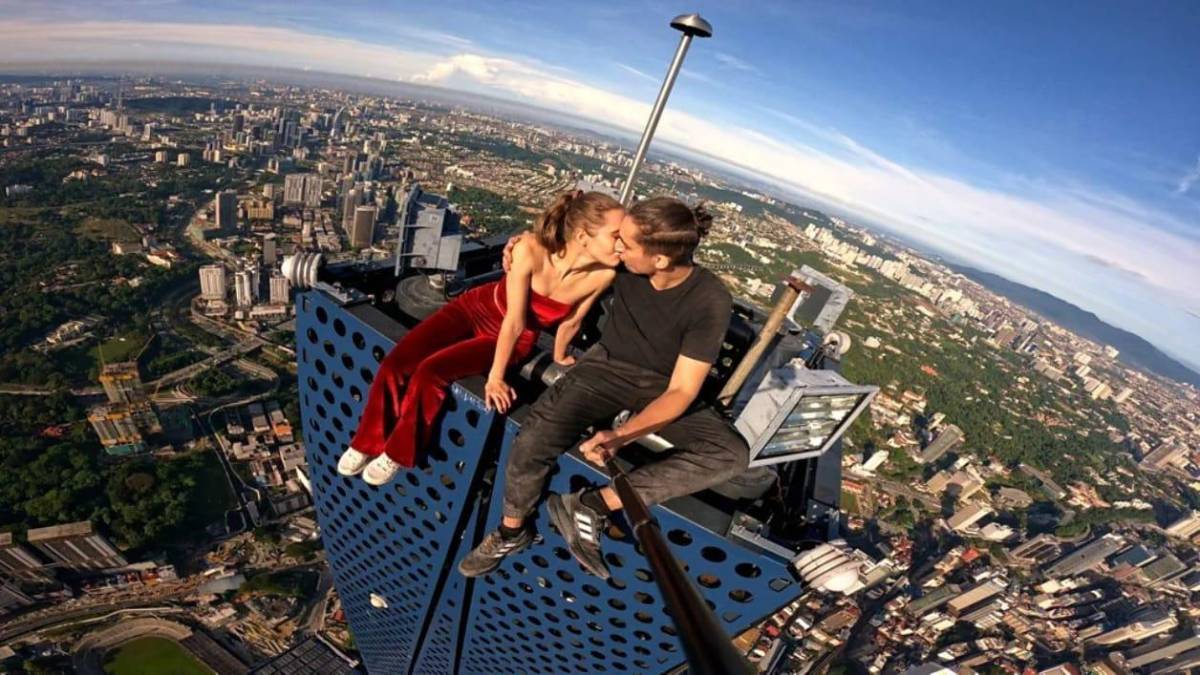 Escalaron el Empire State, se comprometieron en la cima y terminaron detenidos