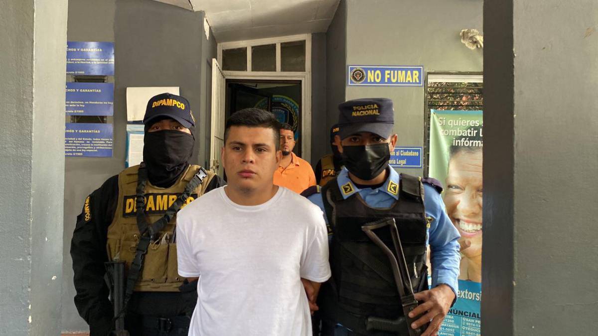 Capturan dos mareros con rango de gatilleros en San Pedro Sula