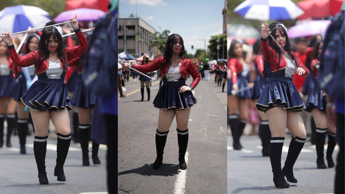 Kimberly, la hermosa palillona del INTAE que enamoró en SPS