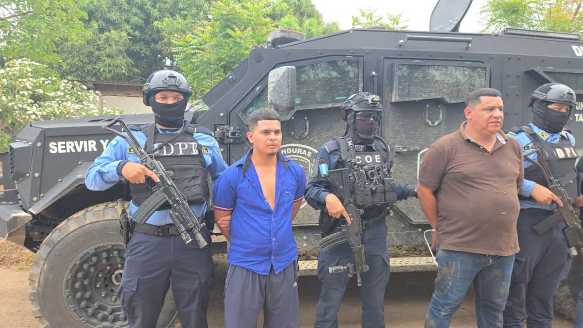 Cae alias el Patrón, presunto líder de la peligrosa banda Los Copanecos, en Olanchito