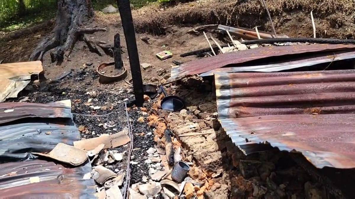 Ex marido incendia hogar de madre y 4 hijos en Copán