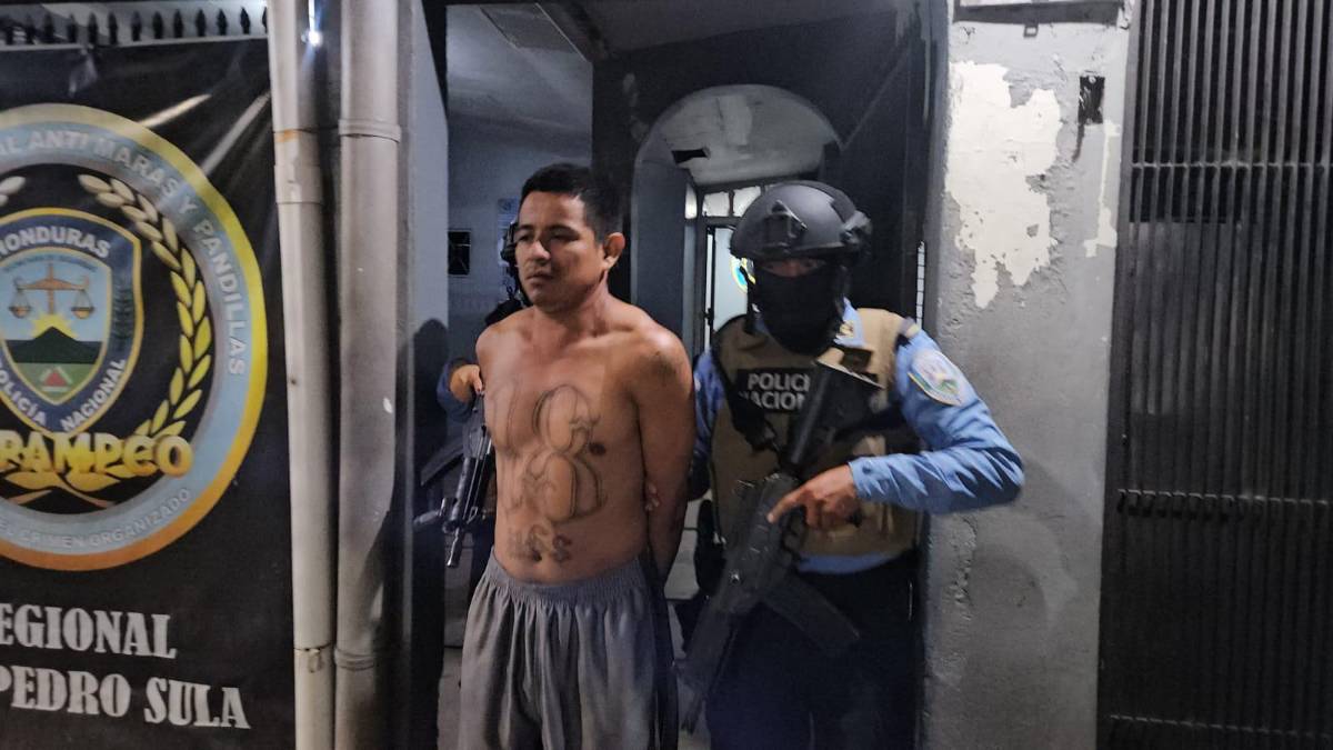 Capturan a “Legendario”, cabecilla de la 18 en La Lima