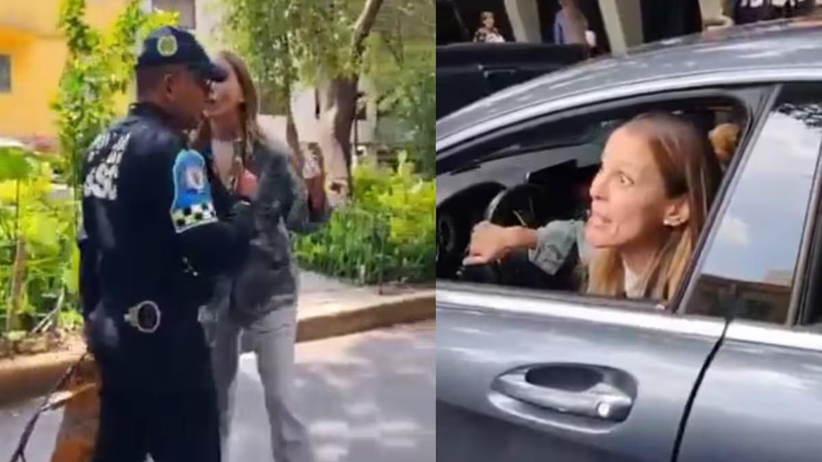 ¿Quién es 'Lady Racista', la actriz argentina que insultó a un policía en CDMX?