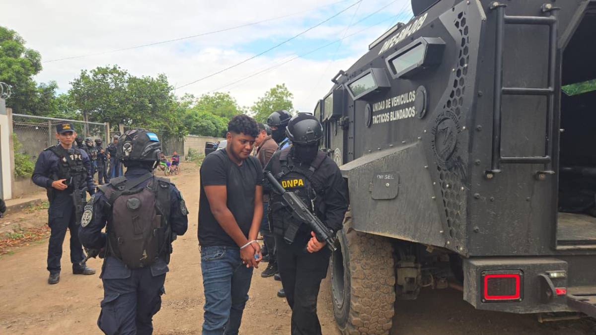 Cae alias el Patrón, presunto líder de la peligrosa banda Los Copanecos, en Olanchito