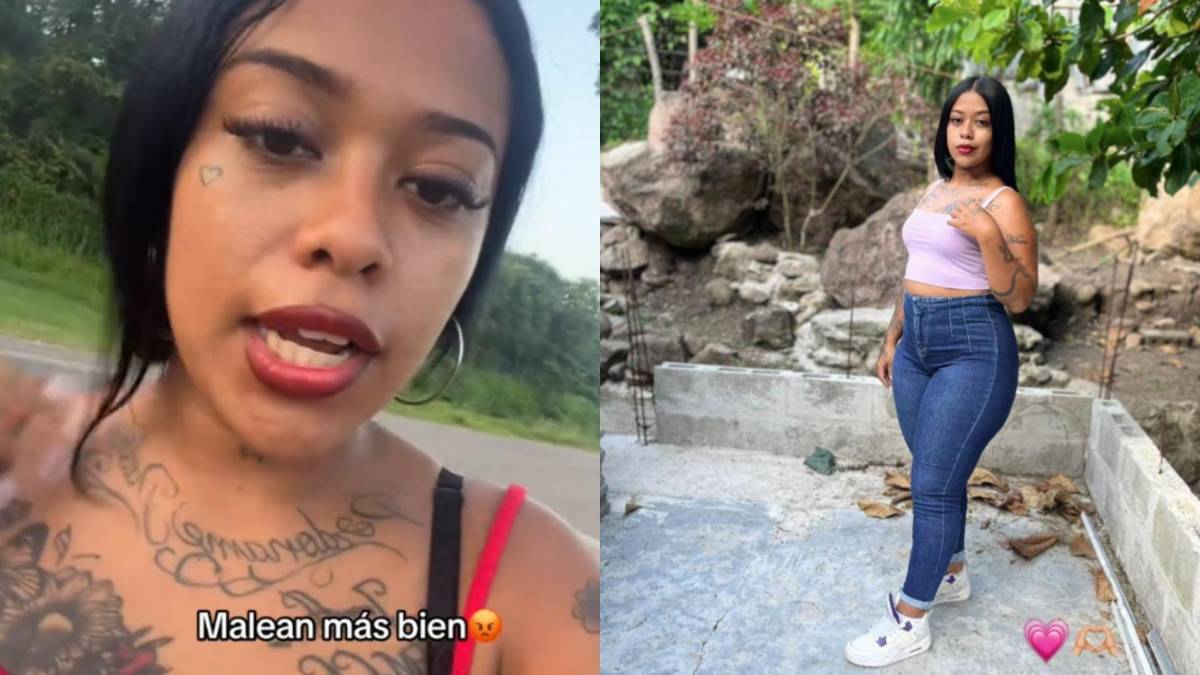 Famosa tiktoker hondureña sufre aparatoso accidente en Tegucigalpa