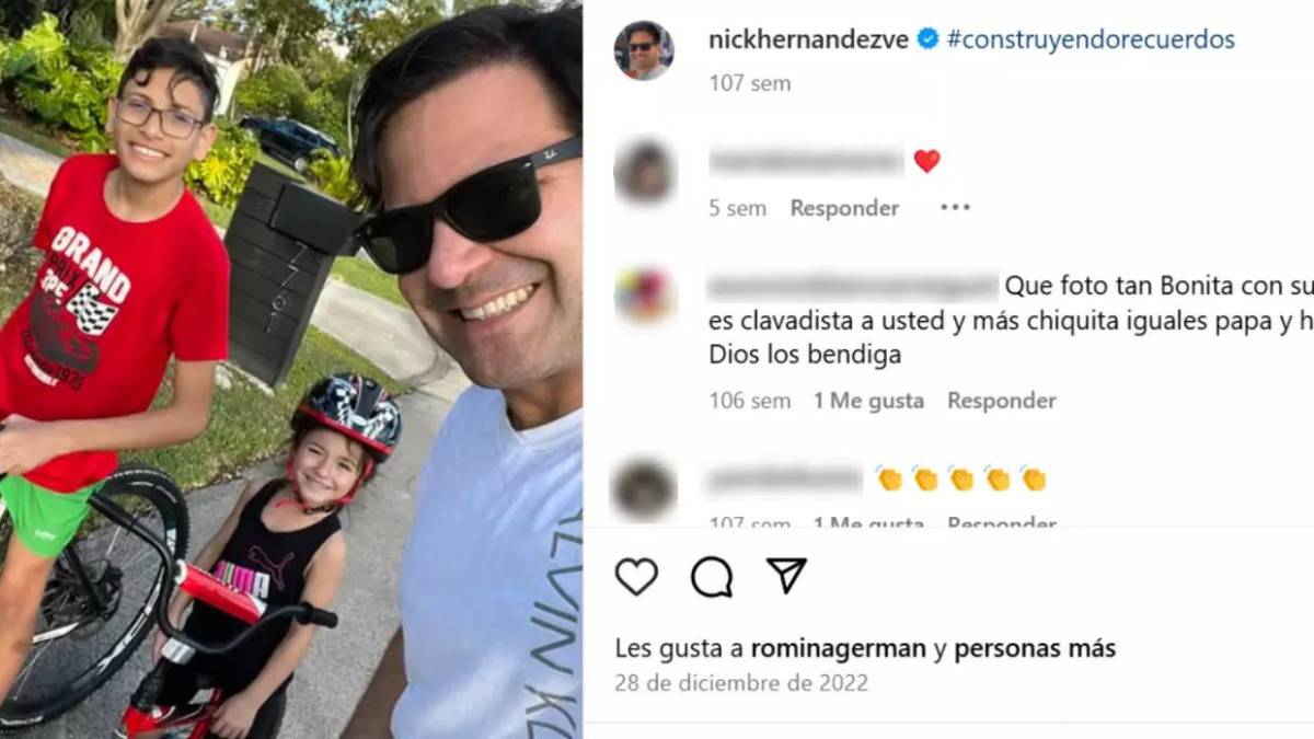 Exesposo de “La venenosa” se reencuentra con uno de sus hijos