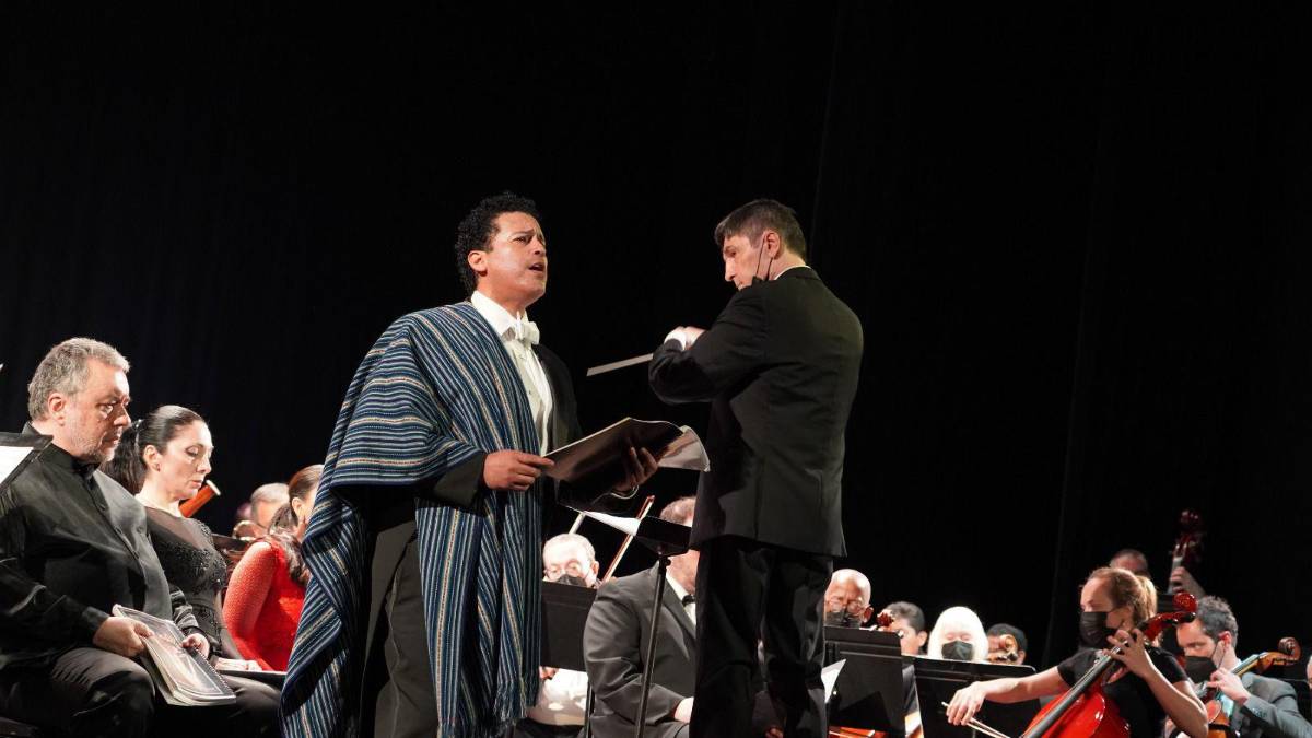 Marco Matute, el tenor hondureño que trasciende en EUA