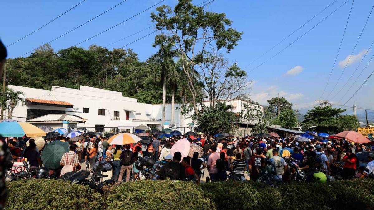 Largas filas e incertidumbre: el ambiente en las afueras de las sedes de Koriun Inversiones