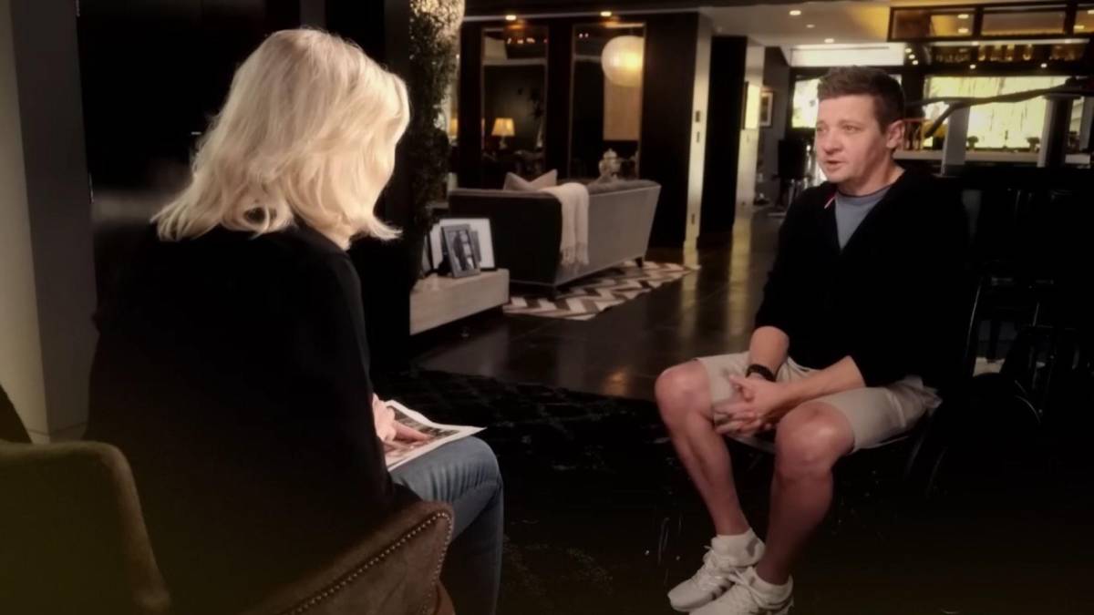 “Elegí sobrevivir” : Jeremy Renner da primera entrevista tras accidente