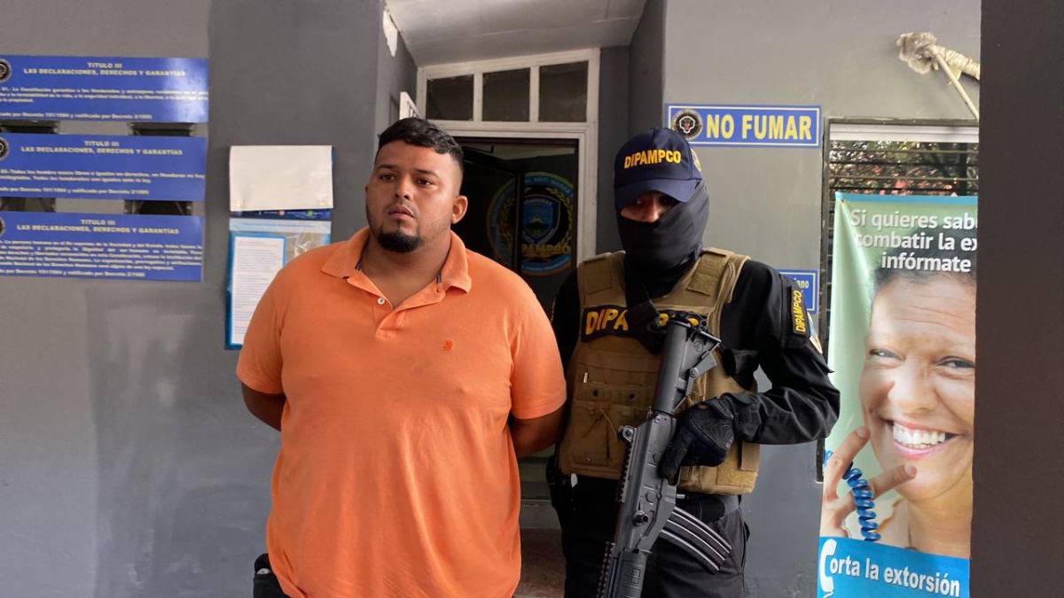 Capturan dos mareros con rango de gatilleros en San Pedro Sula
