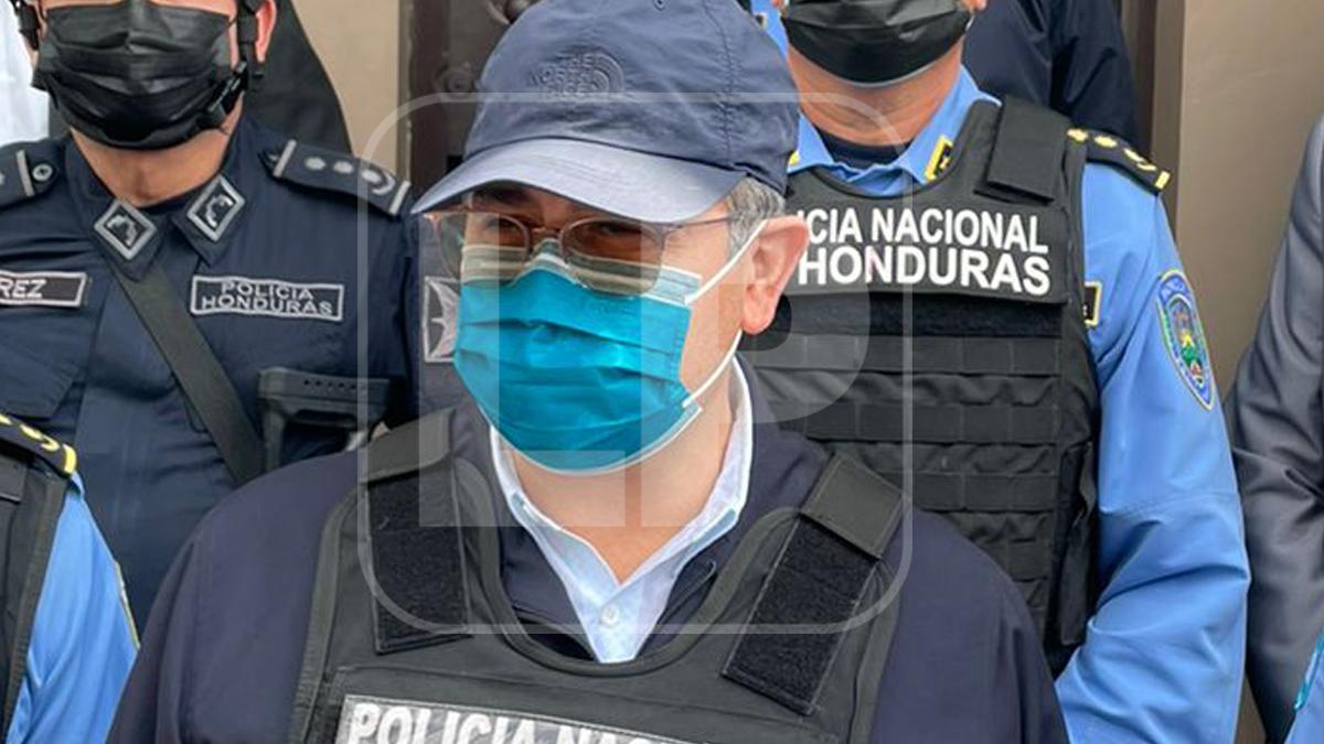 Juan Orlando Hernández irá audiencia de extradición este miércoles a las 10:30 am