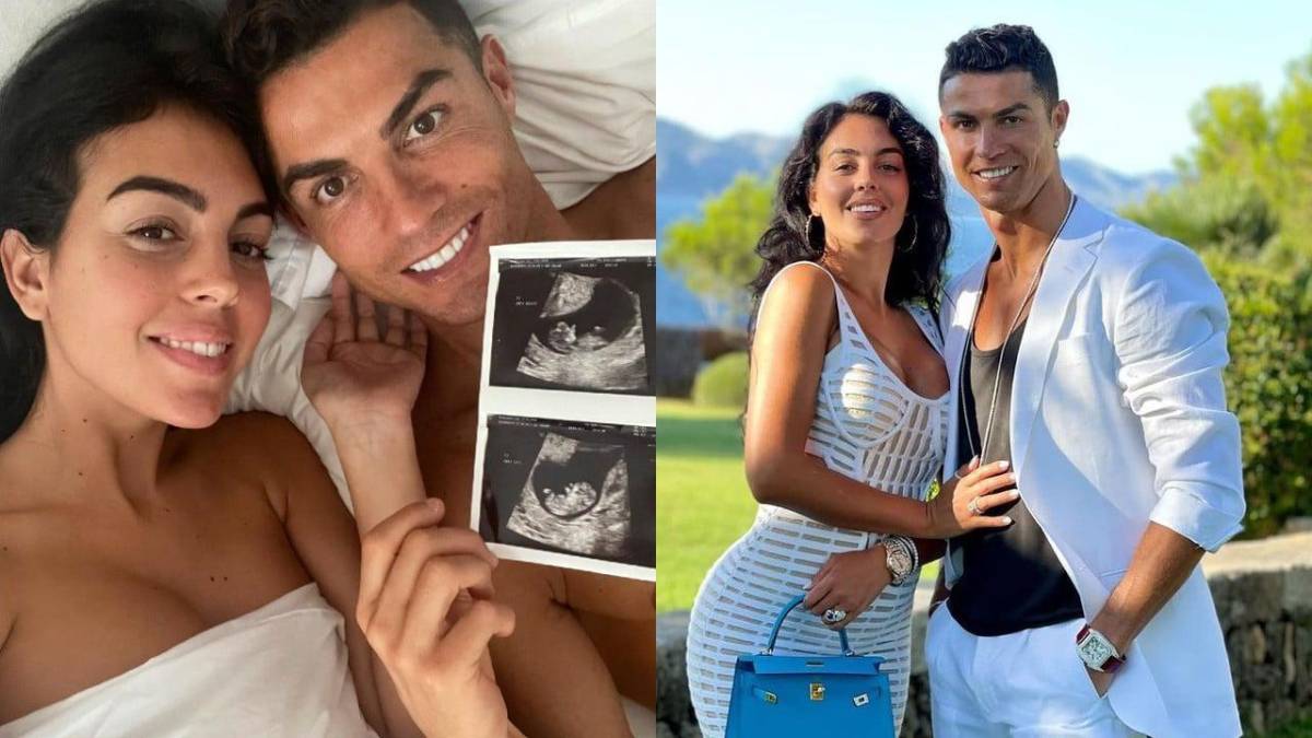 Georgina Rodríguez y Cristiano Ronaldo revelan el género de sus gemelos