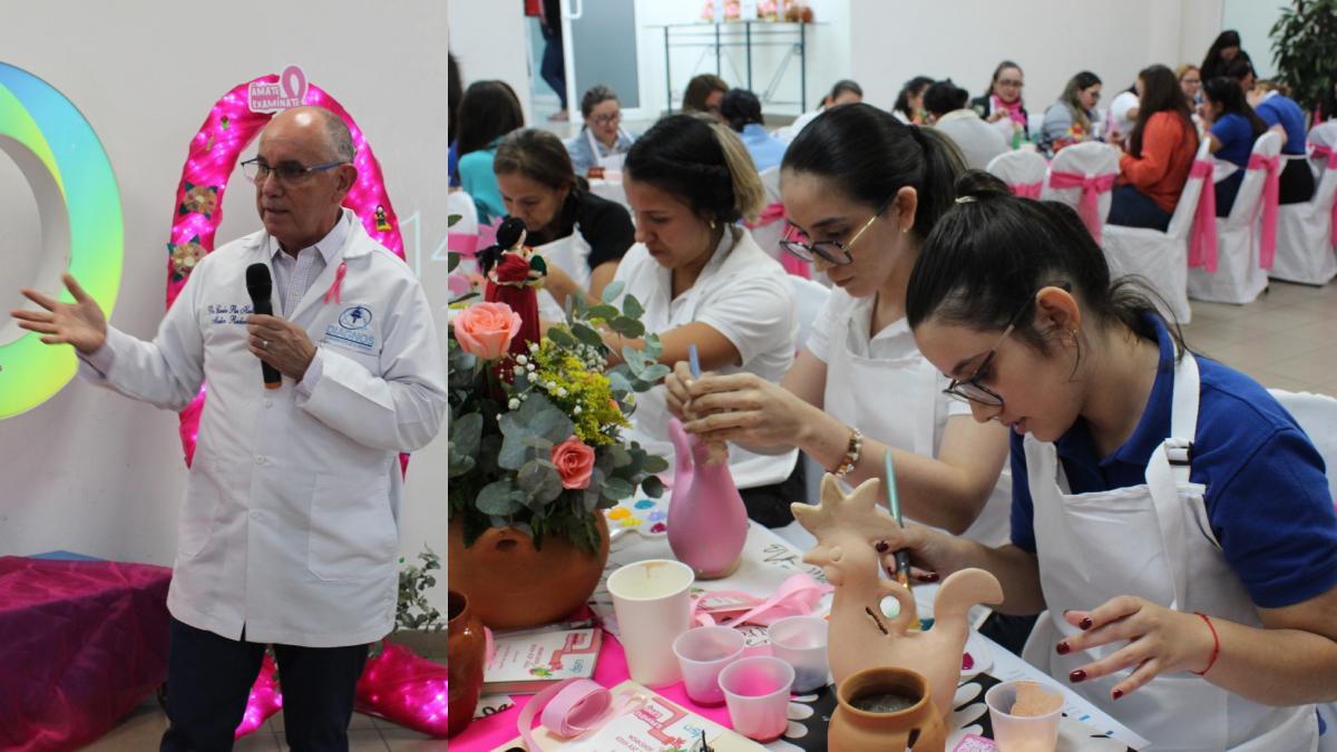 Las asistentes disfrutaron de consejos médicos, una jornada artística cargada de aprendizaje y fraternidad.