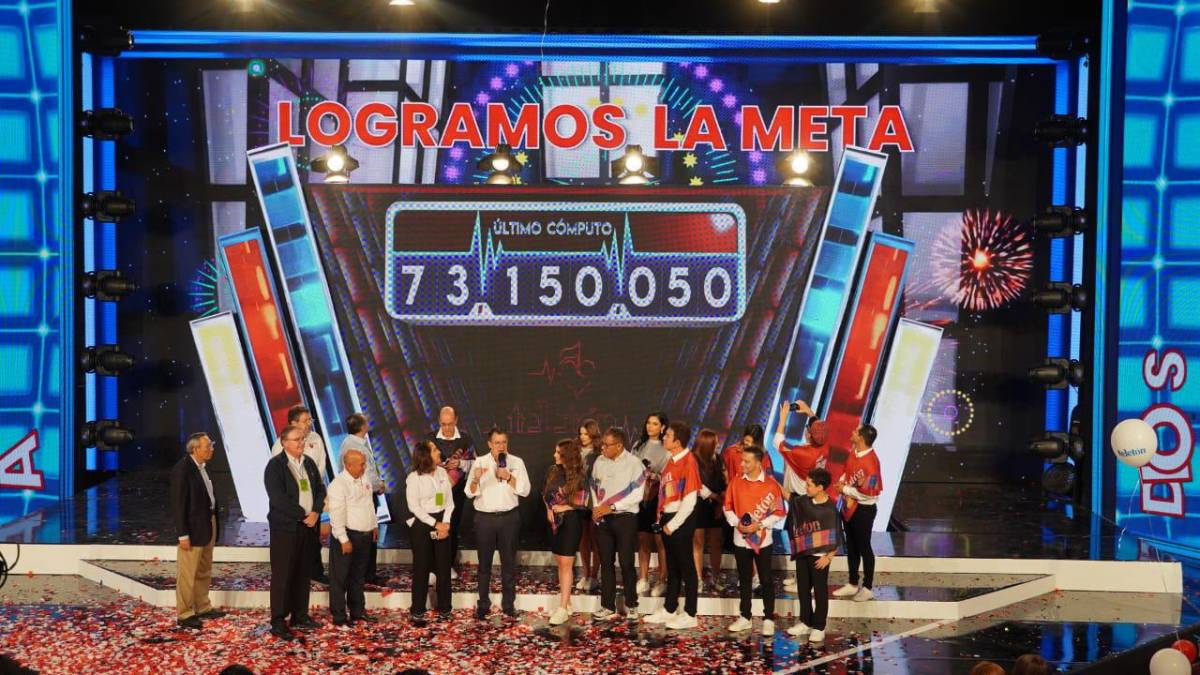 ¡Se cumplió la meta! Teletón 2023 recauda más de L73 millones