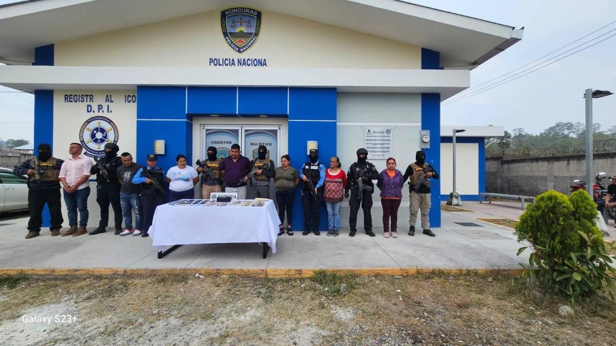 Los detenidos fueron presentados en la DPI.