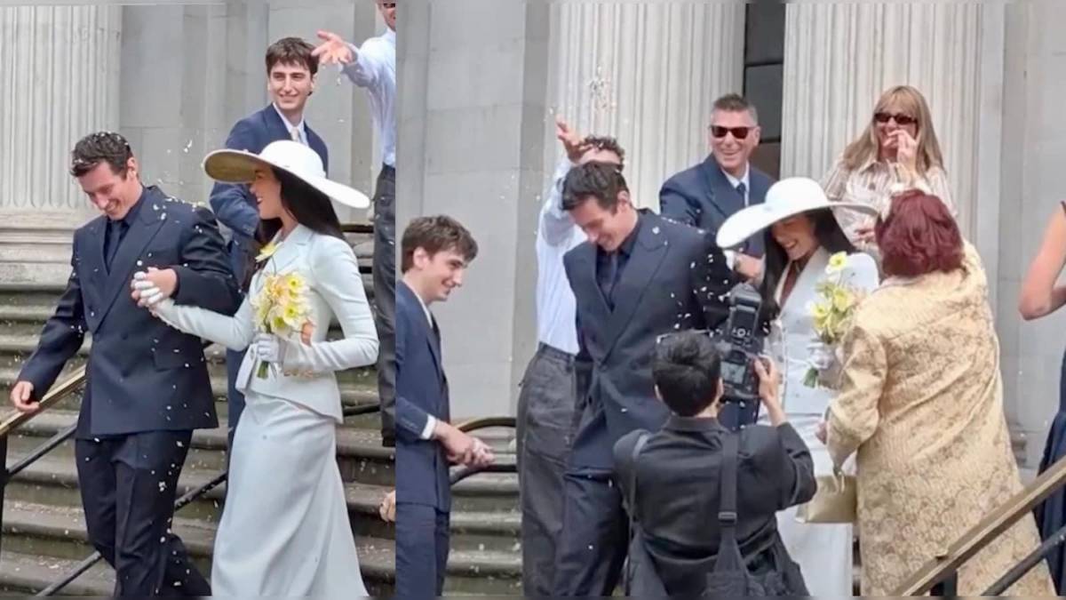 Callum Turner lloró durante su boda civil con Dua Lipa