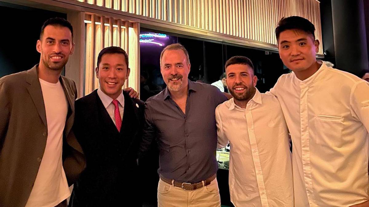 Los jugadores del Inter Miami estuvieron presentes en el restaurante.