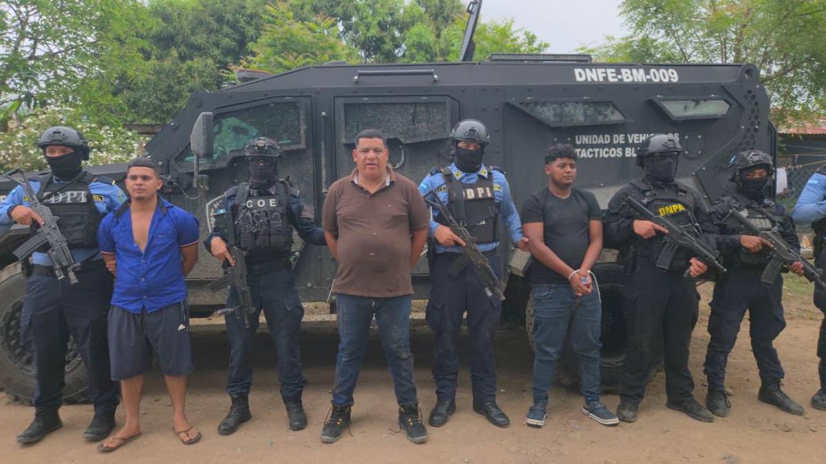 Cae alias el Patrón, presunto líder de la peligrosa banda Los Copanecos, en Olanchito