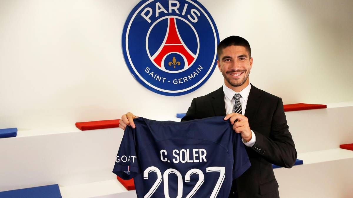 París Saint-Germain anuncia el fichaje de Carlos Soler proveniente del Valencia