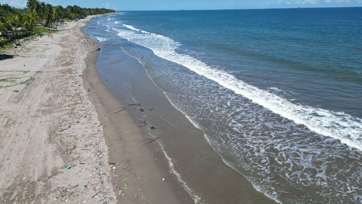 La ruta del Chamelecón: imágenes de dron de su encuentro con el Caribe