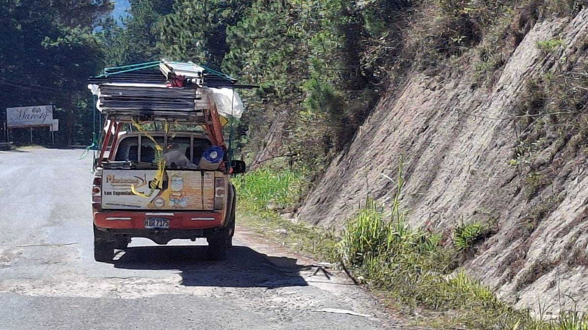 Si viaja a La Paz, Marcala o La Esperanza tenga cuidado: así están sus carreteras