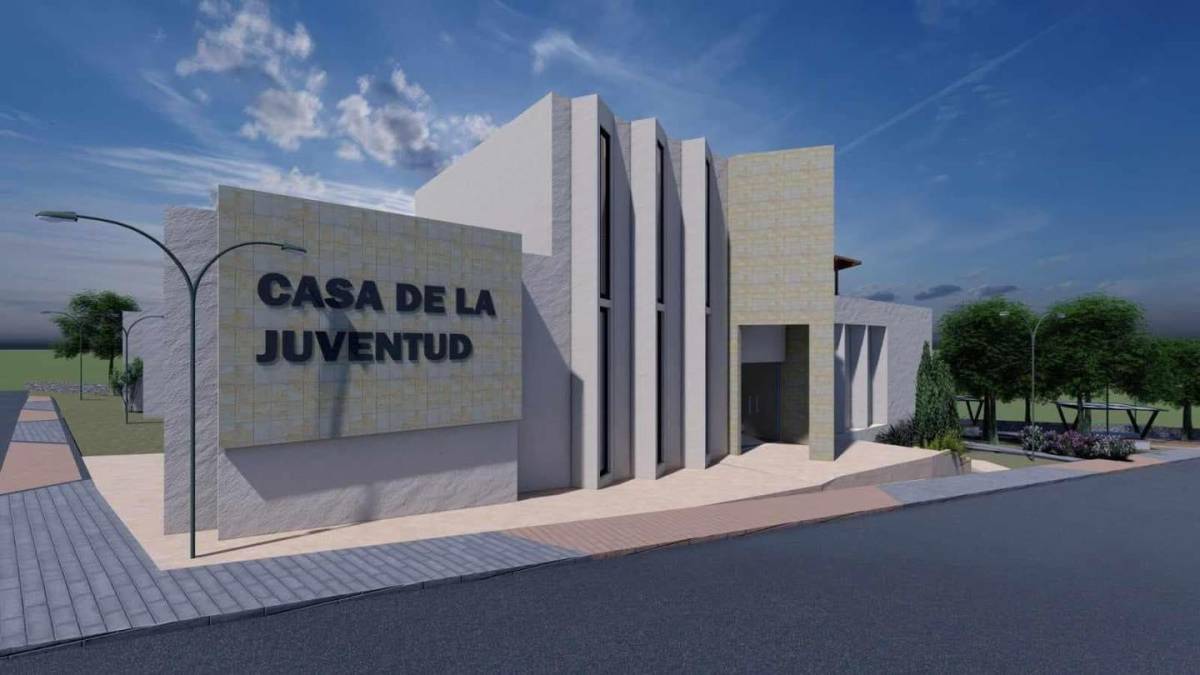 Así se proyecta la edificación que de la Casa de la Juventud en Santa Rosa de Copán.