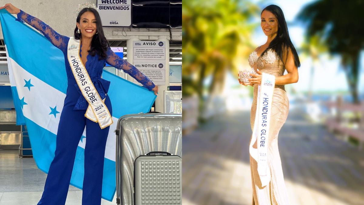 Hondureña estará presente en el certamen Mrs. Globe 2024