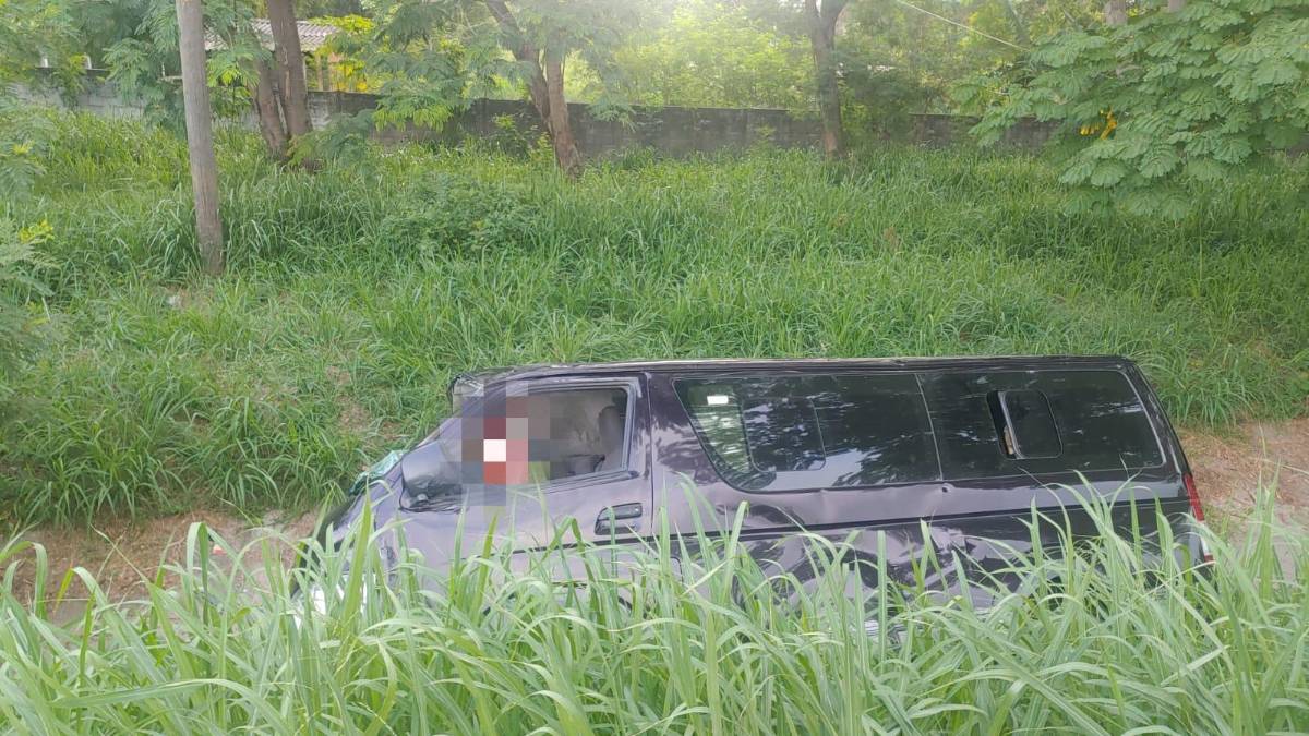 Escena del accidente ocurrido esta mañana de martes en Villanueva, Cortés.