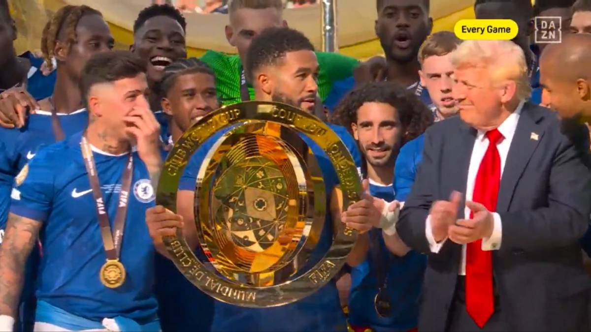 Trump no dejó festejar al Chelsea, tristeza del PSG y el Balón de Oro del Mundial