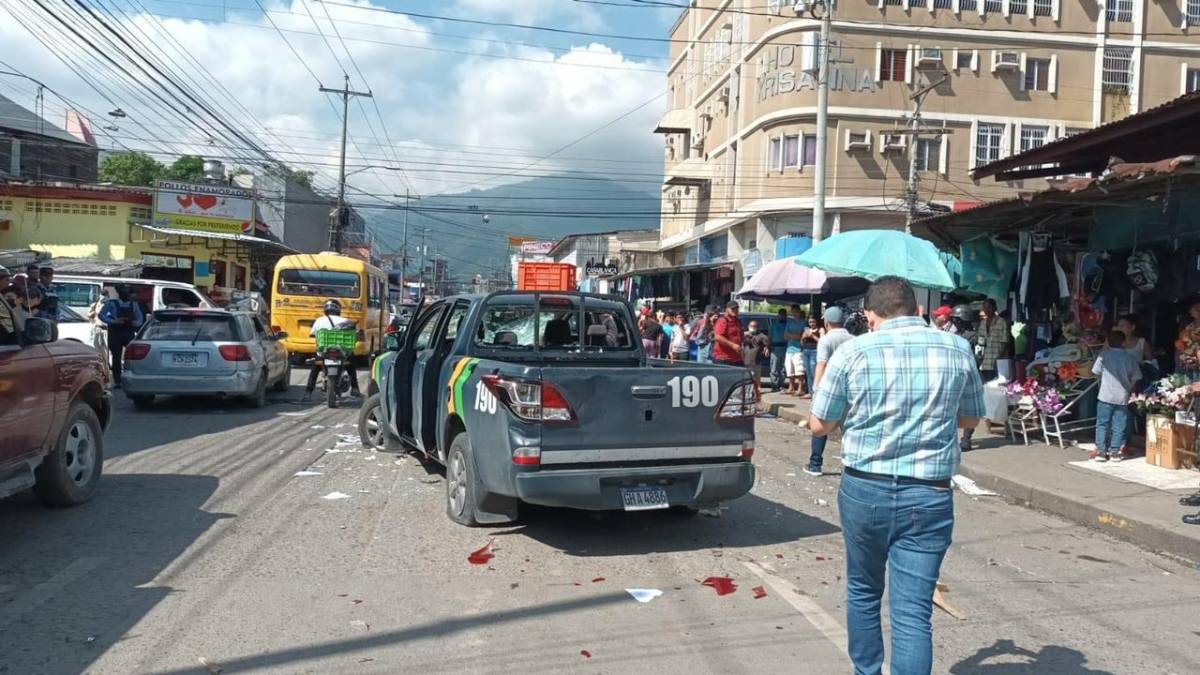 Caos y vandalismo tras operativo anti pólvora en San Pedro Sula