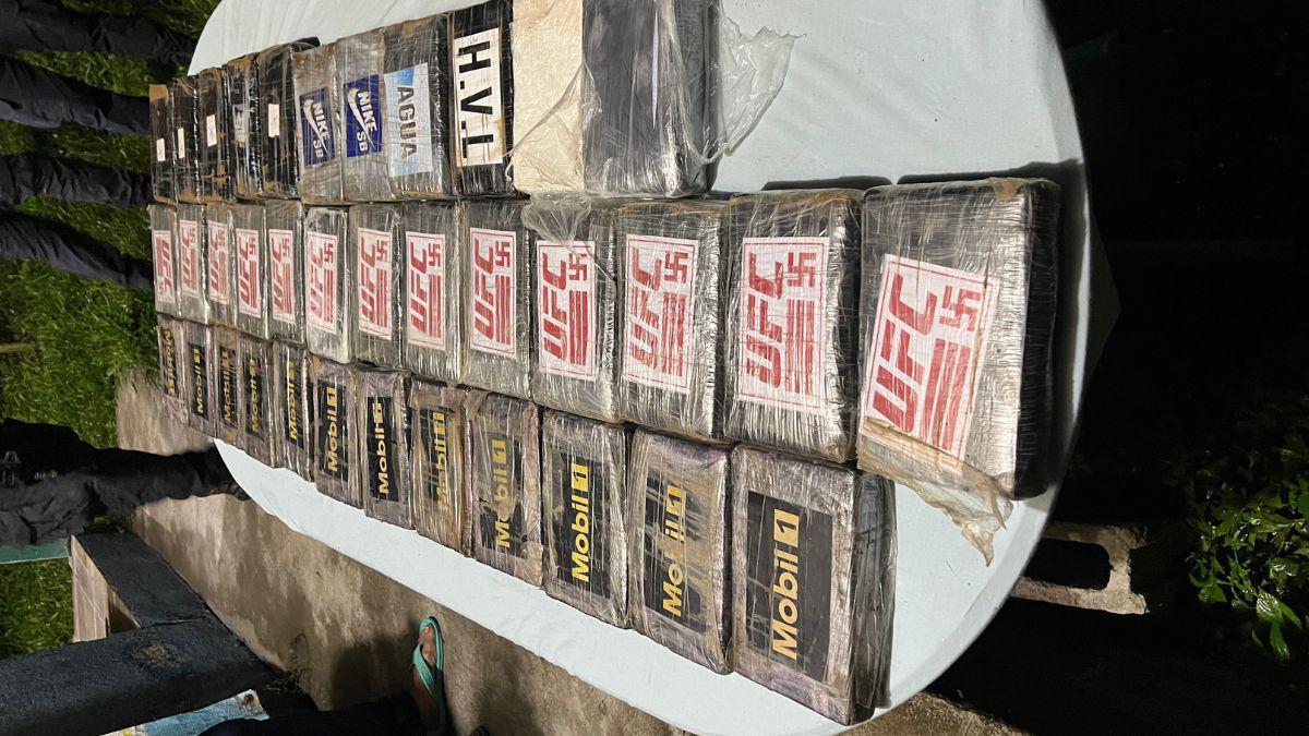 Incautan droga valorada en L20 millones y detienen a pareja