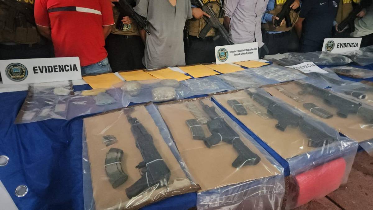 Capturan a seis supuestos miembros del cartel del Atlántico en SPS